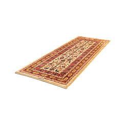 Vidal Tapis de couloir en laine 207x83 beige Kashkuli