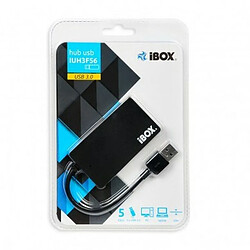 Hub USB Ibox IUH3F56 Noir