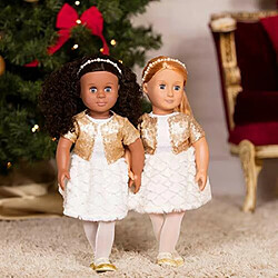 Avis Our generation Holiday Hope-Holiday Doll en tenue A sequins, 18