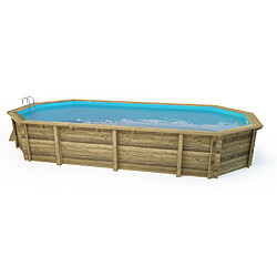 Avis Habitat Et Jardin Piscine bois Ibiza 130 - 8.57 x 4.57 x 1.31 m