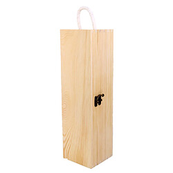 Avis Transporteur Boite à Vin en Bois Porte Bouteille de Vin Décoration Maison Cadeau Mariage - 35 x 10 x 10cm