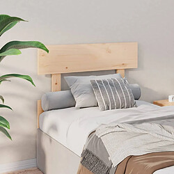 Acheter Maison Chic Tête de lit scandinave,Meuble de chambre 93,5x3x81 cm Bois massif de pin -MN53288