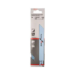 lame de scie sabre - s 922 ef flexible - pour métal - bosch 2608656015