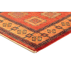 Vidal Tapis de laine 157x110 rouge Kashkuli pas cher