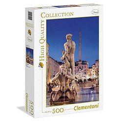 Clementoni Puzzle 500 pièces : Piazza Navona, Rome