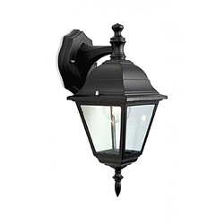 Luminaire Center Applique 4 Panel, bas, noir