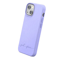 JUST GREEN Coque de Protection pour iPhone 13 Mini Natura Recyclable Lavande