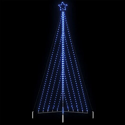 vidaXL Guirlande de sapin de Noël 570 LED bleu 400 cm