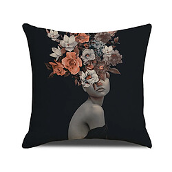 Acheter P34 4PCS 45 * 45cm Peinture à l'huile Personnage artistique Linge de personnage Embrassement Couvercle d'oreiller d'impression Car canapé-lit Coussin Coussin Cas d'oreiller