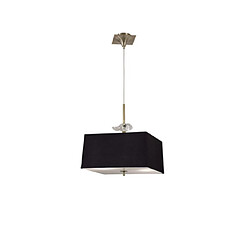 Luminaire Center Suspension Akira Laiton antique, blanc givré