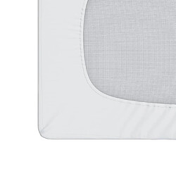 Avis vidaXL Protège-matelas blanc 100x220 cm imperméable