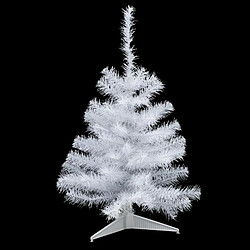 Sapin de Noël Artificiel Élégant 70cm Blanc