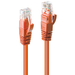 Lindy 48107 câble de réseau Orange 1 m Cat6 U/UTP (UTP)