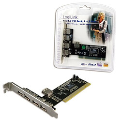 Avis LogiLink PC0028 Adaptateur USB 2.0 5 Ports PCI Express