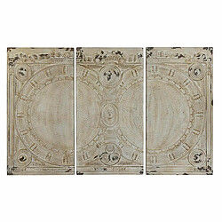 Décoration murale DKD Home Decor Beige Néoclassique 178 x 4 x 112 cm (3 Pièces)