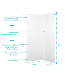 Acheter Aurlane Kit panneaux aluminium et profile