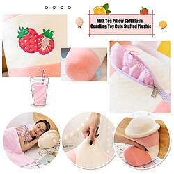 Acheter Universal 50 cm Bubble Milk Tea oreiller jouet sied oreiller de la nourriture farcie poupée en forme de thé de lait pour l'anniversaire