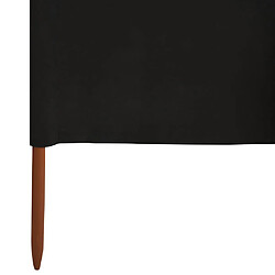 Acheter vidaXL Paravent 9 panneaux Tissu 1200 x 80 cm Noir