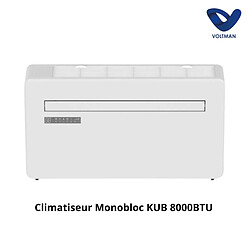 Climatiseur monobloc 8000BTU 3en1 Ventilateur Déshumidificateur - 2350W - Voltman