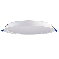 Saxby Downlight Encastrable 24W Blanc Mat