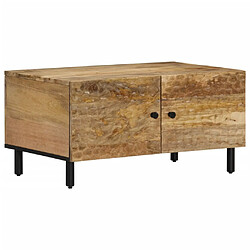 Maison Chic Table basse pour salon | Table à café 80x50x40 cm bois de manguier massif -GKD75447