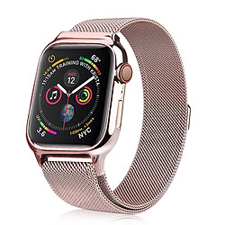 Wewoo Bracelet milanais en acier inoxydable avec boucle pour Apple Watch série 4 44 mm