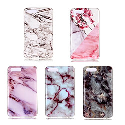 Wewoo Coque en TPU Motif Marbre Pour Huawei Y5 Prime 2018 Fleur De Prunier pas cher