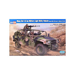 Hobby Boss Maquette Véhicule Meng Shi 1.5 Ton Military Light Utility Vehicle- Convertible