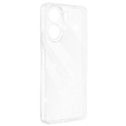 Avizar Coque pour Xiaomi Redmi 13C Silicone Design Pailleté Caméra Protégée Transparent