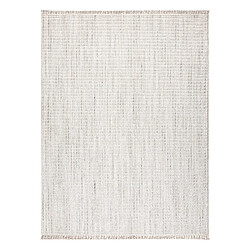 RUGSX Tapis NANO EO78C Melange, bouclé, tissé plat gris blanc 120x170 cm