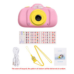 Acheter 12MP 1080P HD Enfants Enfants Caméra Mini Appareil Photo Numérique 2,4 pouces Écran LCD Deux Objectifs avec Photo Vidéo MP3 Modes