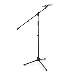 Tiger Pied de Microphone MCA68-BK Perche avec Pince - Noir