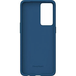 Oppo Coque pour Oppo Reno 8 Lite Rigide en Silicone Bleu