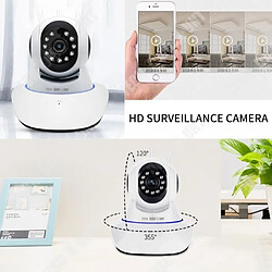 Tech Discount TD® Caméra de surveillance IP professionnelle espion vidéo wifi à distance sécurité vision nocturne extérieur waterproof infrarouge