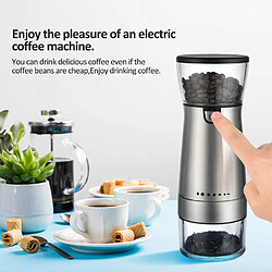 Universal Moulin à café portable rechargeable USB Électrique Ménage Épices Granules Moulin à poivre Machine à café automatique de cuisine |