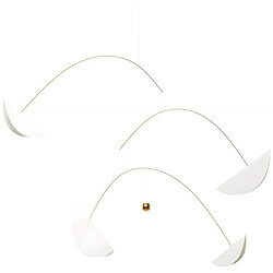 Flensted Mobiles Life and Thread Blanc et Or