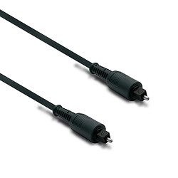 Metronic Câble audio fibre optique mâle/mâle 1,2 m