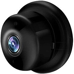 Chrono Mini caméra sans fil WiFi caméra de surveillance sans fil 1080P Mini caméra sans fil capteur de mouvement caméra(Noir)