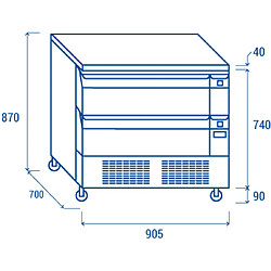 Presse Agrume Professionnel Minimax avec Robinet Libre-Service Inox - Zumoval pas cher