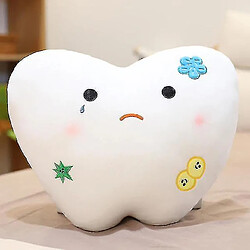 Universal Caries dentaire 1PCS Simulation créative Oreillers moelleux en peluche mignon canard / dents / horloge Sofa souple