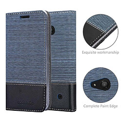 Cadorabo Coque Nokia Lumia 550 Etui en Bleu pas cher