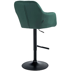 Acheter Non Tabouret de bar Natoma velours noir