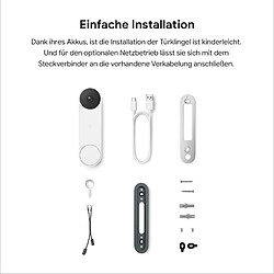 Acheter Google Nest Doorbell - drahtlose Video-Tuerklingel GA01318-DE