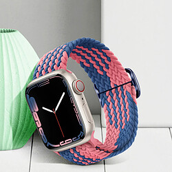 Acheter Avizar Bracelet pour Apple Watch 41mm / 40mm / 38 mm Nylon Tressé Respirant bleu / rose