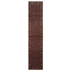 Vidal Tapis de couloir en laine 395x85 rouge Bidjar 