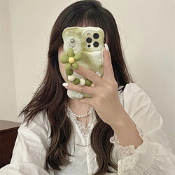 Avis GUPBOO Étui pour iPhone11ProMax Peinture à l'huile rose chaîne de boîtier de téléphone portable de style japonais et coréen