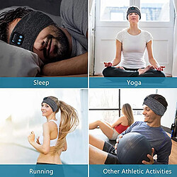 GUPBOO Écouteurs Bluetooth de sport, écouteurs de musique sans fil de voyage confortables, minces et élastiques pas cher