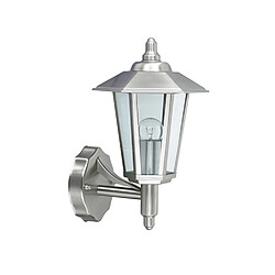 HOROZ ELECTRIC Applique Akasya-1 inoxydable 60W (Eq. 12W FLC et 8W LED) Dim. 330x198x215mm