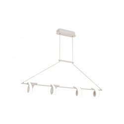 Luminaire Center Suspension Tsunami Sable blanc 67 Cm