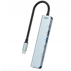 Avis GUPBOO Adaptateur XO HUB 7en1 USB-C PD SD microCD MACBOOK,JL2312